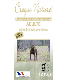 ADULTE SANS CEREALES 12 KGS CROQUETTES POUR CHIEN