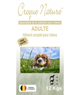 SANS GLUTEN ADULTE 12 KGS CROQUETTES POUR CHIEN