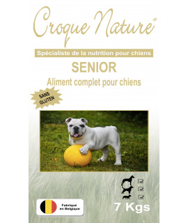 SANS GLUTEN SENIOR 7 KGS CROQUETTES POUR CHIEN