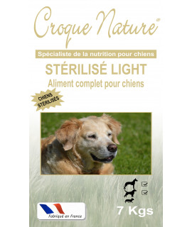 STÉRILISÉ LIGHT 7 KGS CROQUETTES POUR CHIEN