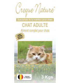 CHAT SANS GLUTEN POULET 3 KGS CROQUETTES POUR CHAT