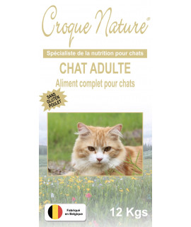 CHAT SANS GLUTEN POULET 12 KGS CROQUETTES POUR CHAT