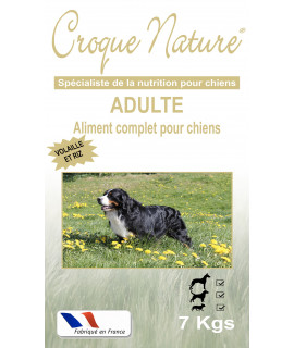 ADULTE VOLAILLE RIZ 7KGS CROQUETTES POUR CHIEN