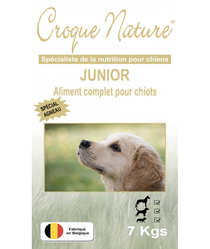 SPÉCIAL AGNEAU JUNIOR 7KGS CROQUETTES POUR CHIOT