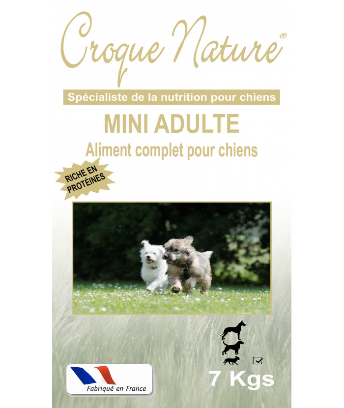 MINI ADULTE 7KGS CROQUETTES POUR CHIEN