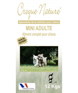 MINI ADULTE 12KGS CROQUETTES POUR CHIEN