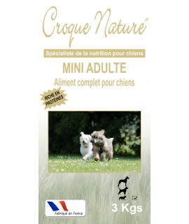 MINI ADULTE 3KGS CROQUETTES POUR CHIEN