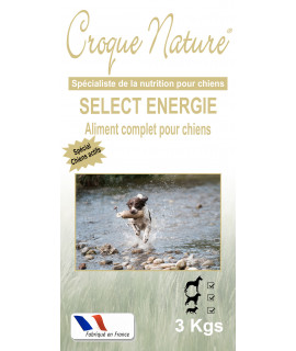 SELECT ENERGIE 3 KGS CROQUETTES POUR CHIEN