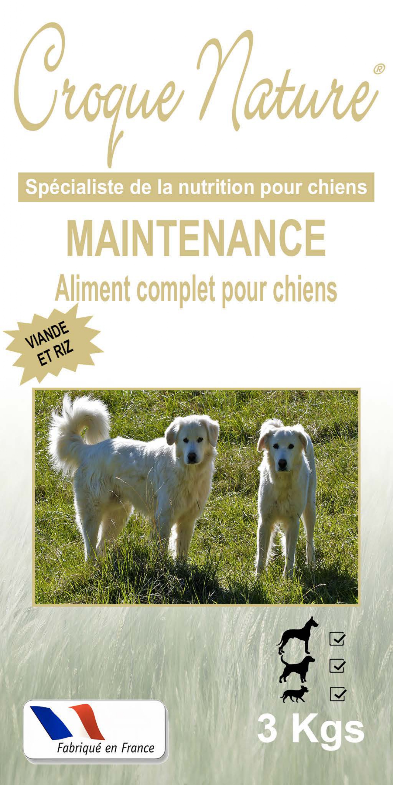 Croquettes pour Chiens Maintenance LEYNHAC 15
